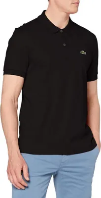 Produktbild von Lacoste Ultra Soft Polo Regular Fit, zwart