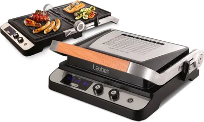 Obrázok produktu pre Lauben LBNCG2000SB Lauben Kontaktgrill 2000SB 2000W schwarz retail
