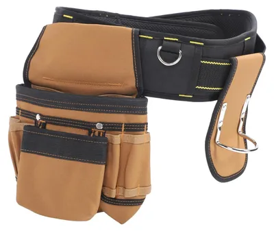 Obrázok produktu pre Nástrojový opasok 12 vreciek - Odnímateľná taška - Nastaviteľný pás 88-110 cm