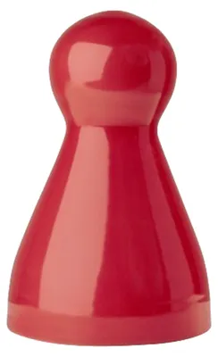 Produktbild von Sompex Tischleuchte TOY Glas rot – Design-Tischlampe in Spielfigur-Form, E14 1 × E14 230V