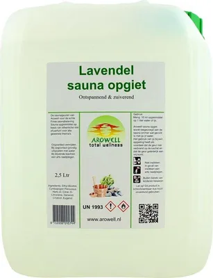 Productafbeelding van Arowell - Lavendel sauna opgiet saunageur opgietconcentraat - 2,5 ltr