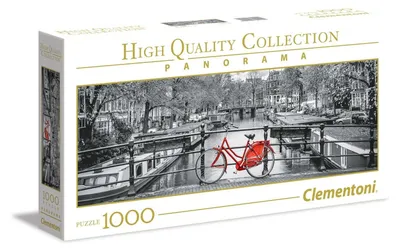 Image de Clementoni Puzzle Panorama - Amstrdam roue 1000 pièces