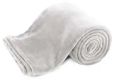 Zdjęcie produktu dla ARÔME HOME, koc z mikrofibry, kolor ecru (smetanowy)