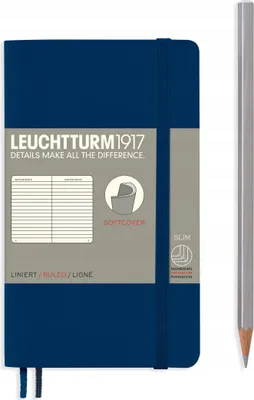 Produktbild von LEUCHTTURM1917 Taschennotizbuch A6 Line SOFT