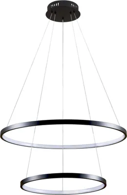 Zdjęcie produktu dla Lampa wisząca LED LEA czarno-biała 35W Neutralna biel 4600lm aluminium wym:150x60x60cm IP20 Polux