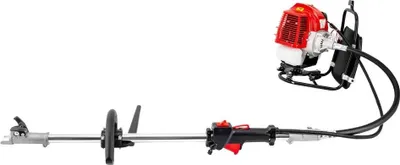 Obrázek produktu pro Křovinořez, motor 52 ccm, nastavitelný úhel nože, červený