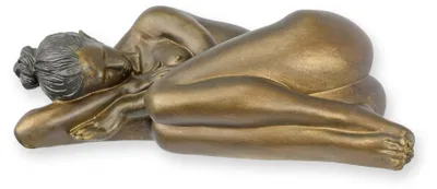 Produktbild von Figur aus Kunstharz Frau ruhender Akt Replikat Retro Design Dekoration