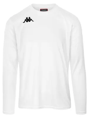 Image de T-shirt pour enfant Kappa, unisexe, couleur blanche, taille 6 ans