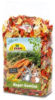 Produktbild von JR FARM Nager-Gemüse 150g gesundes Snackfutter für Kleintiere