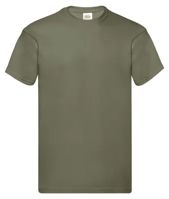 Produktbild von Fruit of the Loom - "Original" T-Shirt für Herren/Damen Uni LT1822 (L) (Klassisch Olivgrün)