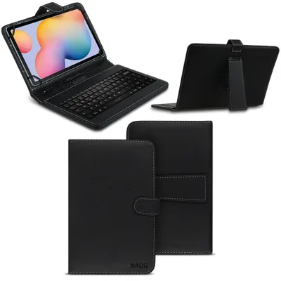 Produktbild von Tastatur Schutzhülle für Samsung Galaxy Tab S11 11 Zoll Tasche QWERTZ Hülle CaseFarben:Schwarz