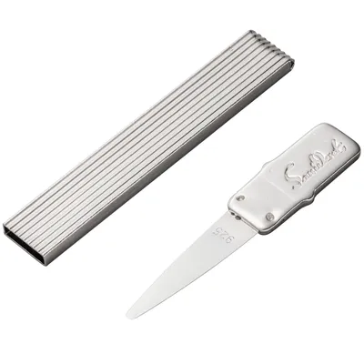 Produktbild von Pfeilring Zahnstocher mit Silberblatt, 6 cm lang