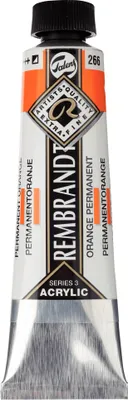 Produktbild von Rembrandt Acrylfarbe Tube 40 ml Permanentorange 266