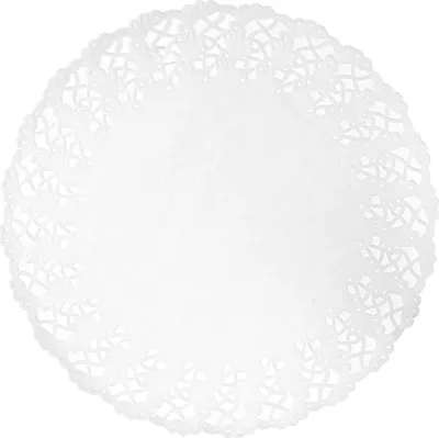 Produktbild von 1000x DUNI Tortenspitzen rund Ø 34 cm Weiß