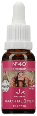 Image de Fleurs de Bach n° 40 Énergie gouttes 20 ml