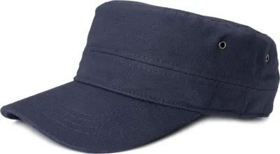 Produktbild von styleBREAKER Uni Military Cap aus Baumwoll-Canvas | Army Cap mit gebogenem Schirm | verstellbare Schirmmütze für Damen und Herren
