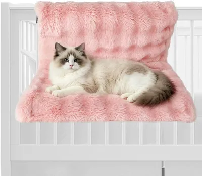 Produktbild von Katzenbett für Heizung, Plüschbezug, für Heizkörper