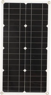 Produktbild von 25W Solarpanel IP65 Wasserdicht 12V 24V Adaptiver Hochleistungs-Überladeschutz für Wohnmobil Auto Bootsanhänger 10A Controller
