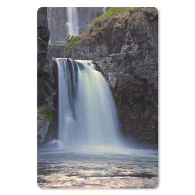 Produktbild von MuchoWow® Mauspad Mousepad Wasserfall - Wasser - Felsen 18x27 cm - Mousepads - Maus Mat - Pad - Mausunterlage