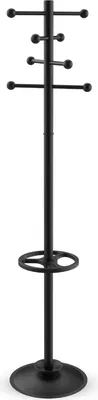 Image de MAUL Portemanteau MAULsaphir 8 crochets pied 171 cm noir