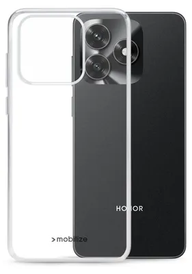 Image de Coque Mobilize Gelly Case transparente pour Honor X5C Plus - Coque arrière souple en TPU - Transparent