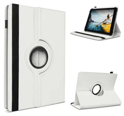 Produktbild von Tablet Hülle für Teclast ArtPad Air Tasche Schutzhülle Case 360 Grad DrehbarFarben:Weiß