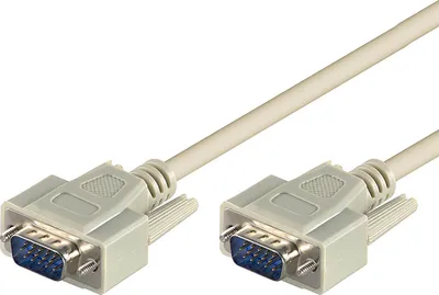 Produktbild von Goobay Monitorkabel 68310 VGA 2m grau