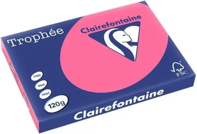 Obrázok produktu pre Clairefontaine Trophée 1319C Eosin 120 g/m² DIN-A3 – 250 listov