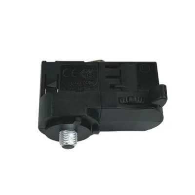 Produktbild von Qub Hängelampenadapter - Schwarz - 3-Phasen - Pendelleuchten - Stromschienen-Zubehör