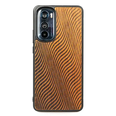 Produktbild von Holzhülle für Motorola Edge 30, Bewood Merbauwellen