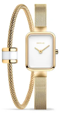 Produktbild von Bering Damen Uhr Armbanduhr Classic - 14520-334-GWP SET