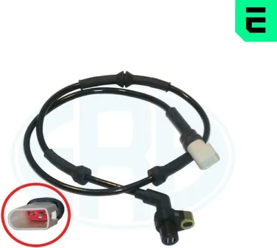 Produktbild von ERA ABS Sensor Raddrehzahl Vorne Links Vorne Rechts für FORD Fiesta Mk4 Schrägheck (JAS, JBS) 560038A