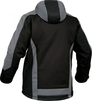 Produktbild von Leibwächter Winter-Softshelljacke Flex-Line  Gr. 4XL schwarz/grau