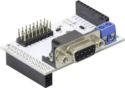 Produktbild von Joy-iT RB-RS485, Breakout Board, Raspberry Pi, Schwarz, Blau, Silber, 56 mm, 49 mm, 23 mm
