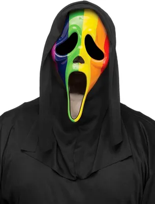 Produktbild von Scream - Ghostface Pride Maske - Halloween Maske