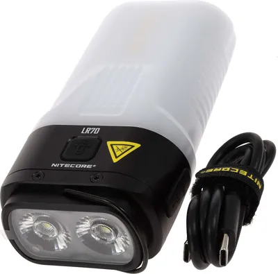 Produktbild von Nitecore LR70 LED-Taschenlampe mit Powerbankfunktion 10Ah
