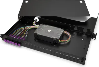 Immagine prodotto di Corning LANSCAPE Spleißbox LAN1 6 xLCD OM3/4 PGTL sw LAN1-12AV-PGTL-B (LAN1-12AV-PGTL-B)