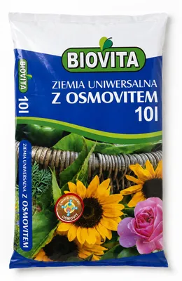 Produktbild von BirnePower Universelle Blumenerde (10L) mit Osmovit Langzeitdünger 6 Monate Universalerde für Balkon und Zimmerpflanzen Biovita Erde, KI-generiertes Bild