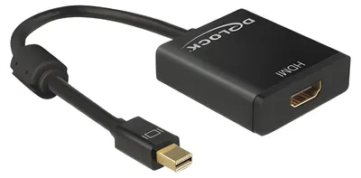 Produktbild von Delock - Videokonverter - Parade PS171 - DisplayPort - HDMI - Schwarz - retail