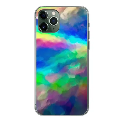 Produktbild von MuchoWow® Handyhülle Schutzhülle Hülle für iPhone 11 Pro Aquarell - Kunst - Psychedelisch Silikon Softcase Handy Hülle - Handy