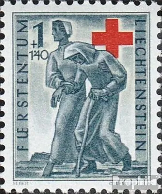 Produktbild von Briefmarken Liechtenstein 1945 Mi 246 postfrisch Rotes Kreuz