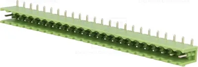 Productafbeelding van 1x Schakelbare klemplaat, contact: 5,08 mm, aantal contacten: 24. Aansluiting: XY2500R-C(5.08)-24PIN