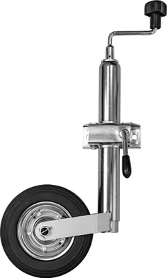 Produktbild von Trucky Stützrad für Anhänger Deichselrad mit Klemmhalter bis 150 kg Durchmesser 48 mm Anhängerstützrad