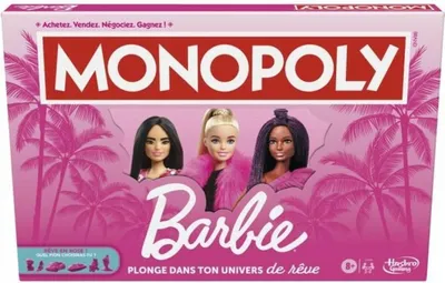 Obrázok produktu pre Monopoly Barbie, Stolová hra, Simulácia ekonomiky, 8 rok / roky