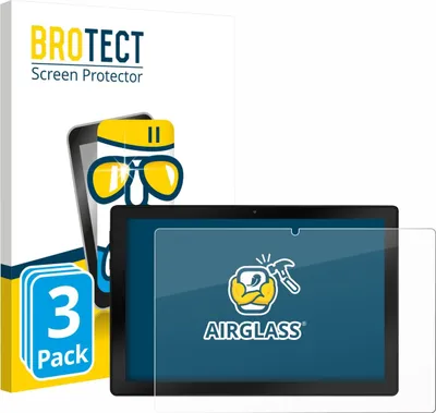 Produktbild von 3x BROTECT Schutzglas für Wqplo WPLA10 Schutzfolie Panzer Folie Glas Display Schutz klar