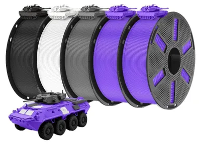 Produktbild von 3D-Drucker-Filament, PLA-Material, 1,75 mm Durchmesser, PLA MIX6