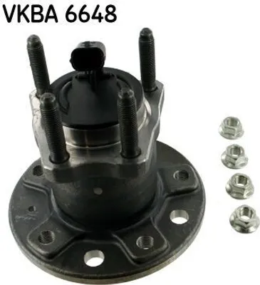 Produktbild von SKF Radlagersatz Hinten für OPEL ZAFIRA B (A05) VKBA 6648