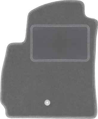 Produktbild von Fahrerfußmatte Velours graphit passend für Chevrolet Orlando I (2010-2018, Minivan) – mit Befestigungen – passgenau