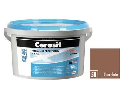 Obrázok produktu pre Škárovacia hmota Ceresit 40 2 kg odtieň Chocolate