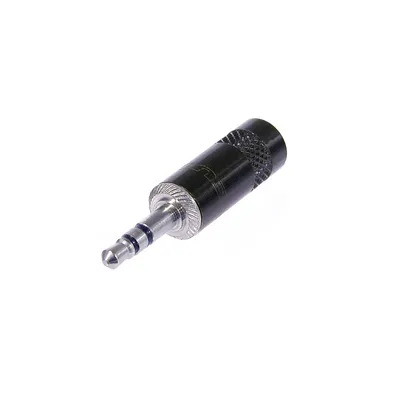 Image de Fiche stéréo 3,5 mm mâle noir
